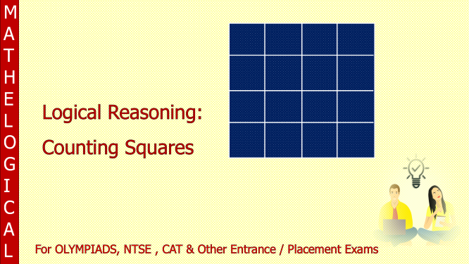 Logical Reasoning Counting Squares